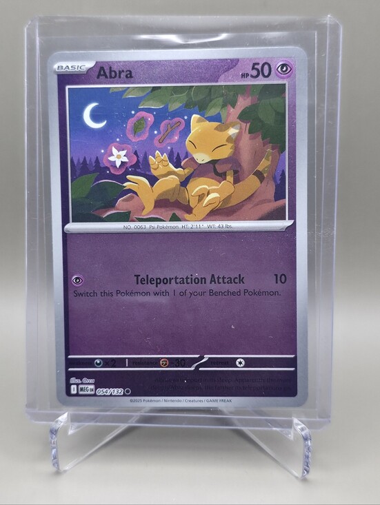 Pokemon Other - Pokémon TCG - Abra - Mega Evolution - Reverse Holo - 054/132